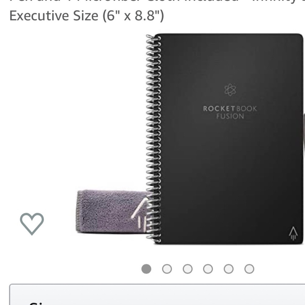 Executive size Rocketbook. Opened but unused